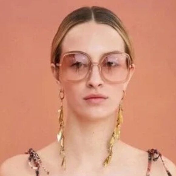 Ulla Johnson Oversized Charlotte Sunnies- Rose